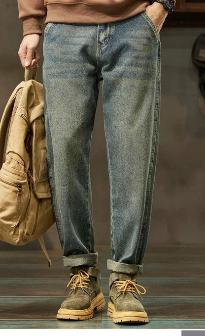 UrbanCraft Vintage Straight-Fit Jeans