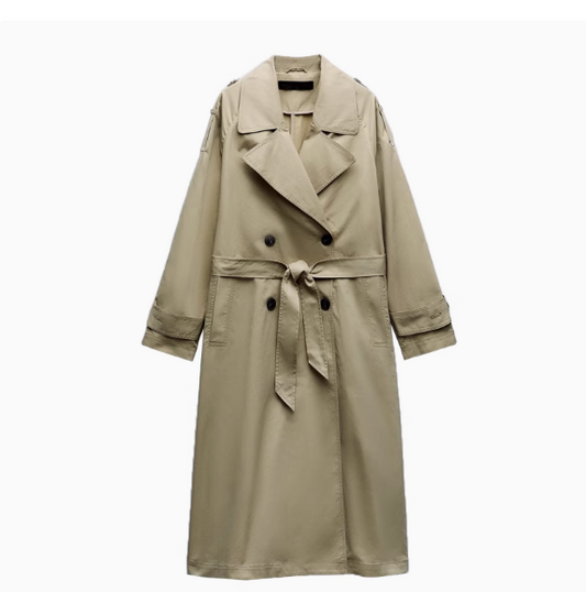 Ferné Chic Belted Trenchcoat