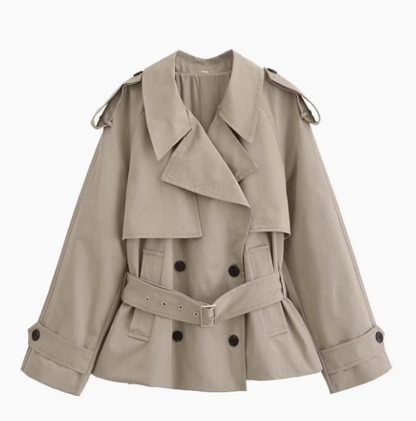 Ferné Short & Sleek Trenchcoat