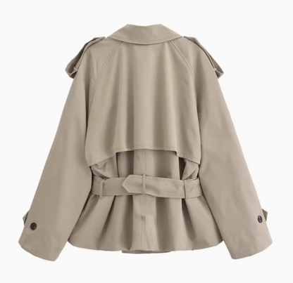 Ferné Short & Sleek Trenchcoat