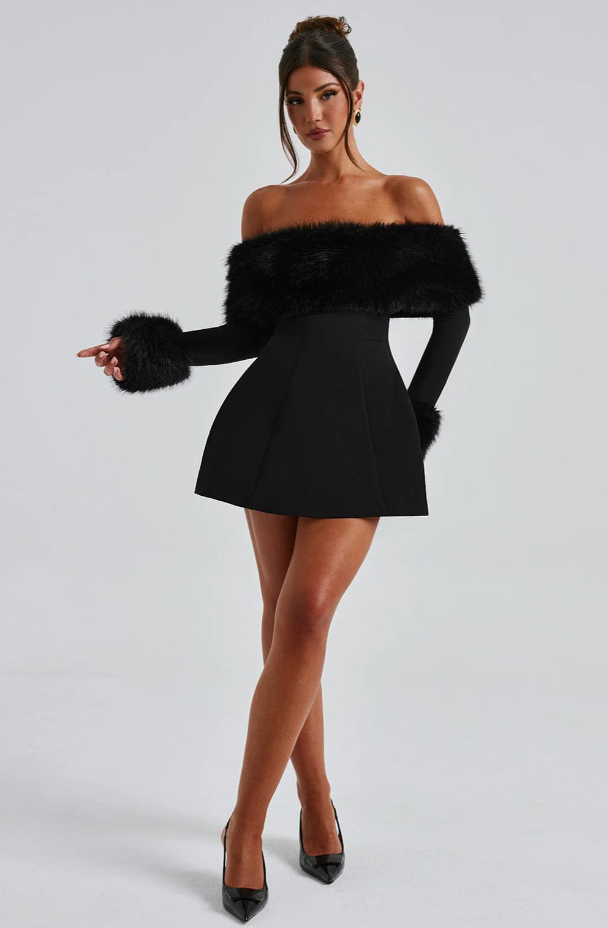 Ferné Nadja Soft Fur Dress