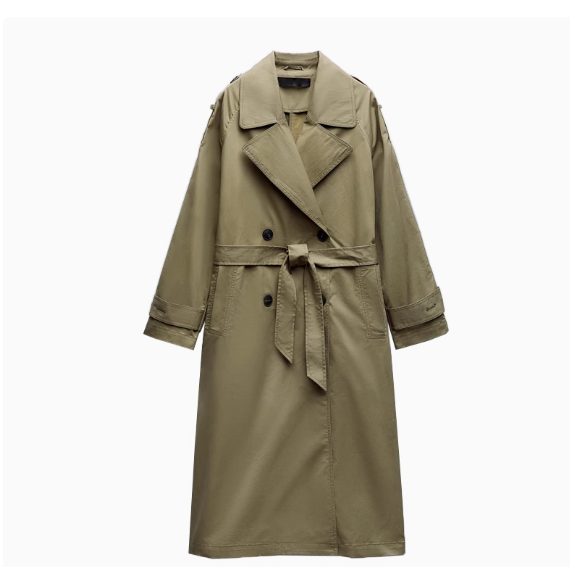 Ferné Chic Belted Trenchcoat